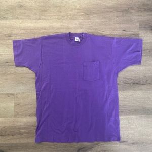 NWOT VINTAGE BVD Shirt Single Stitch Selvedge